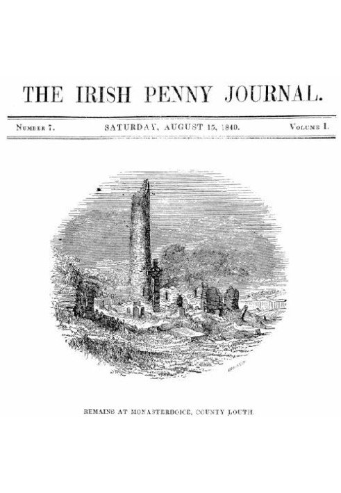 Book The Irish Penny Journal, Vol. 1 No. 07, August 15, 1840