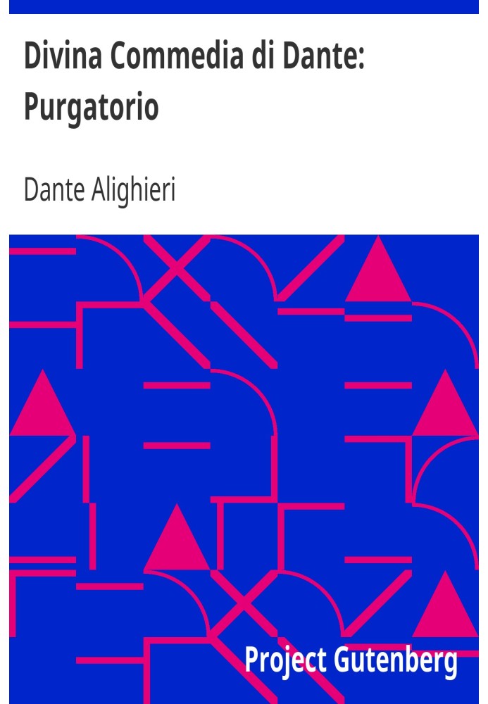 Book Dante's Divine Comedy: Purgatory