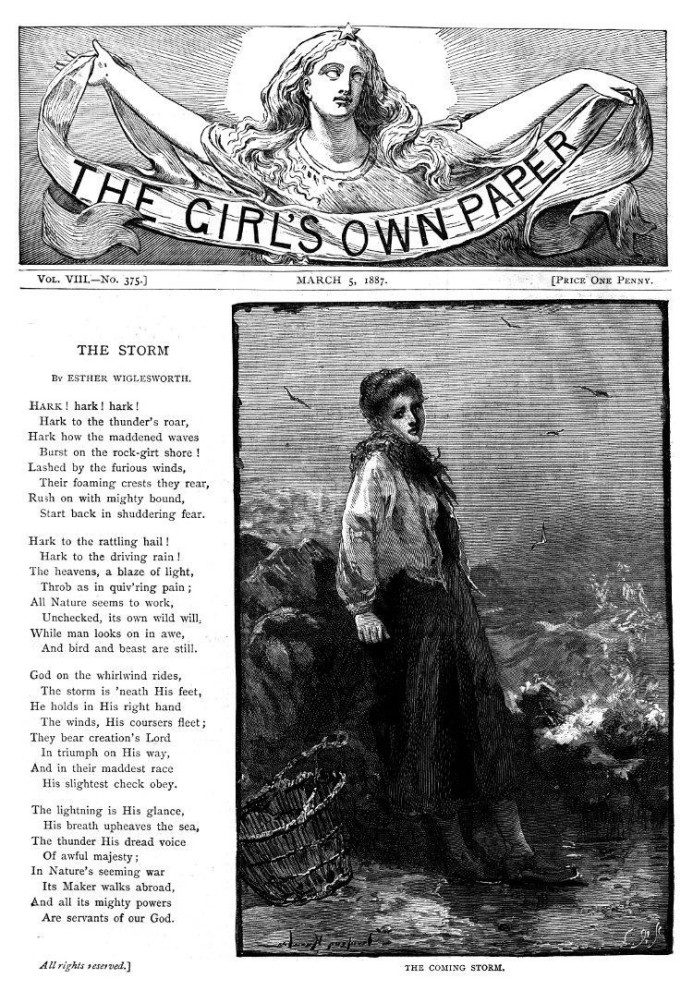 Book The Girl's Own Paper, Vol. VIII, No. 375, March 5, 1887