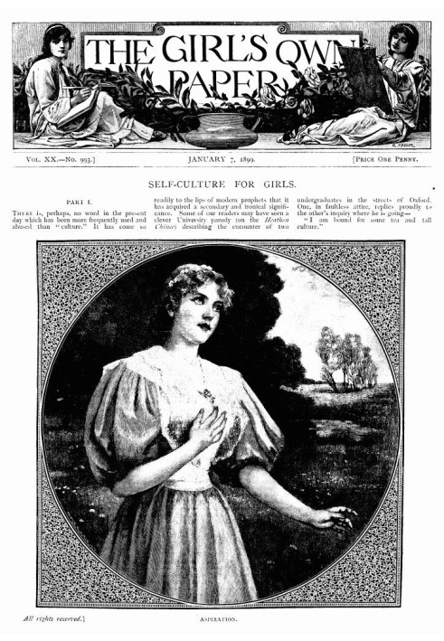 Book The Girl's Own Paper, Vol. XX, No. 993, January 7, 1899