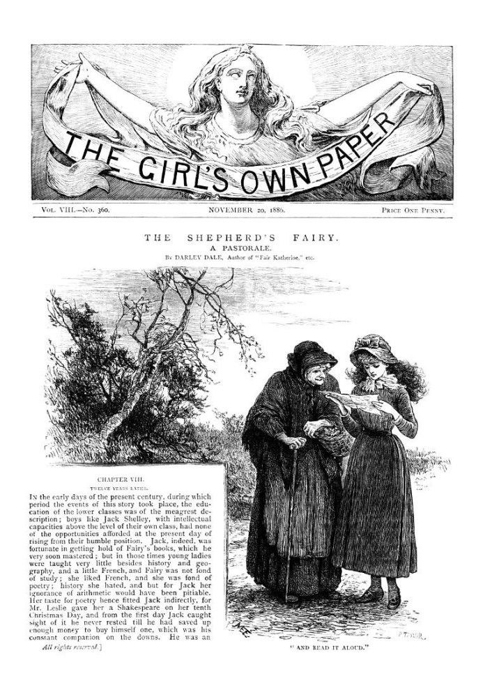 Book The Girl's Own Paper, Vol. VIII, No. 360, November 20, 1886
