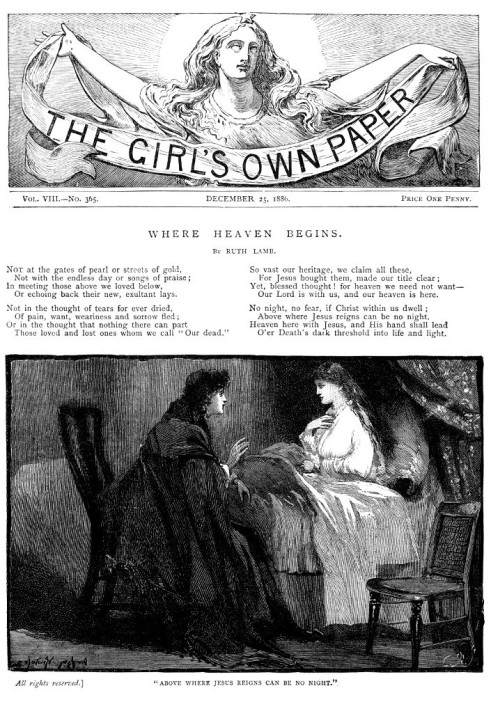 Book The Girl's Own Paper, Vol. VIII, No. 365, December 25, 1886