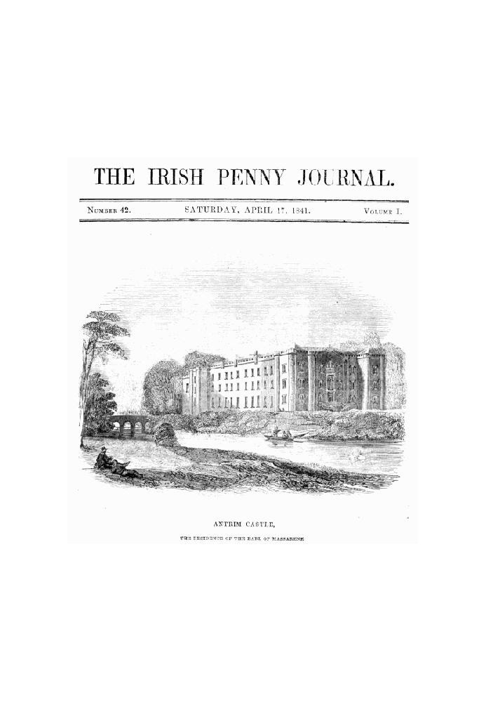 Book The Irish Penny Journal, Vol. 1 No. 42, April 17, 1841
