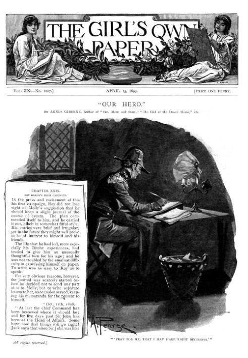 Книга Собственная газета девушки. Том. ХХ. № 1007. 15 апреля 1899 г.