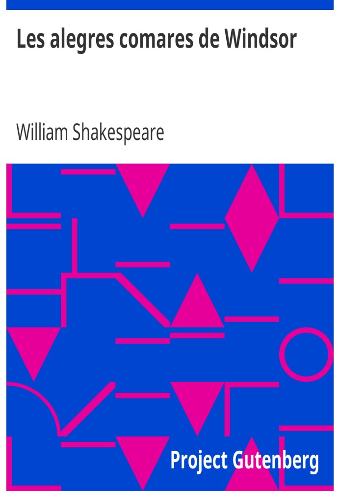 Book The Merry Wives of Windsor