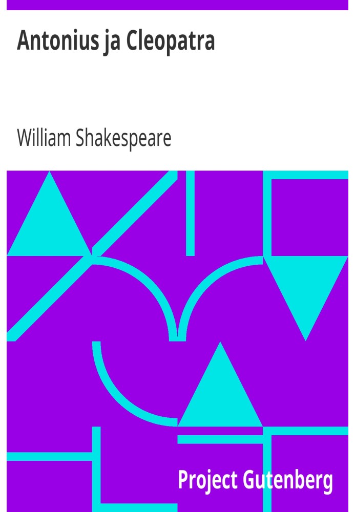 Book Antony and Cleopatra