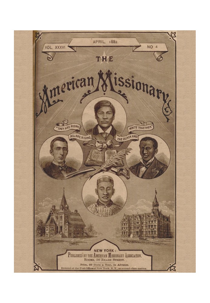 Book The American Missionary — Volume 36, No. 4, April, 1882
