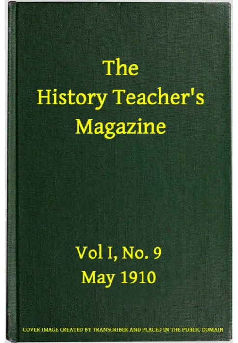 Книга Журнал учителя истории, Vol. I, № 9, май 1910 г.