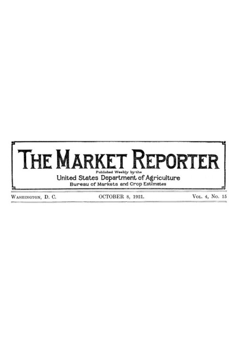 Book The Market Reporter, Vol. 4, No. 15
