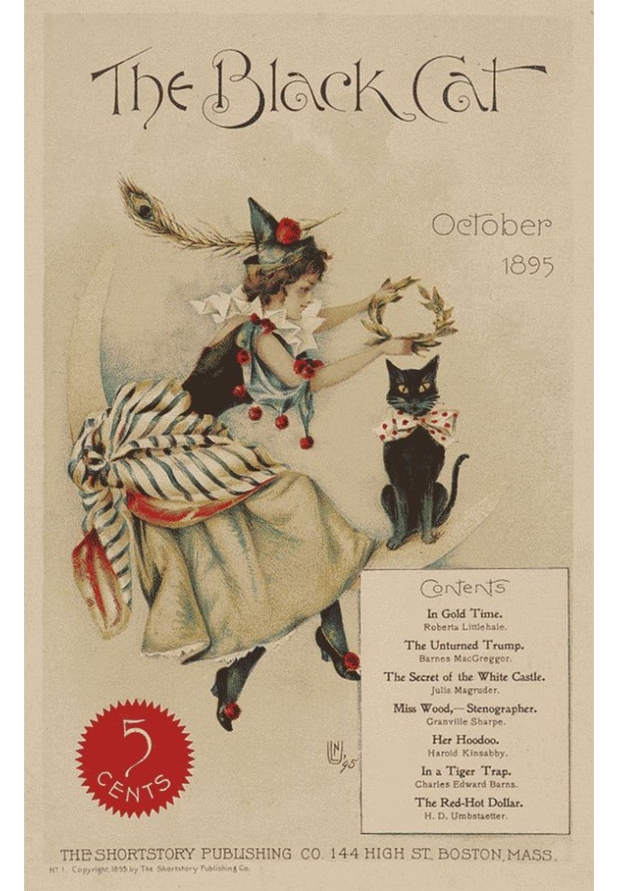 Book The Black Cat (Vol. I, No. 1, October 1895)
