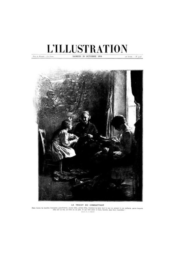 Book L'Illustration, No. 3738, October 24, 1914