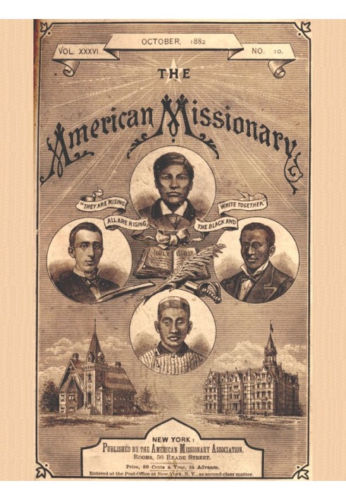 Книга Американський місіонер — том 36, № 10, жовтень 1882 р