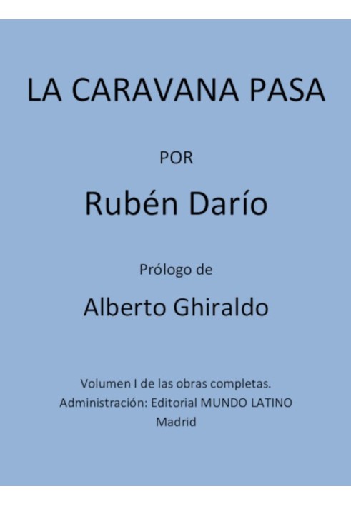Book The Caravan Passes Complete Works Vol. I