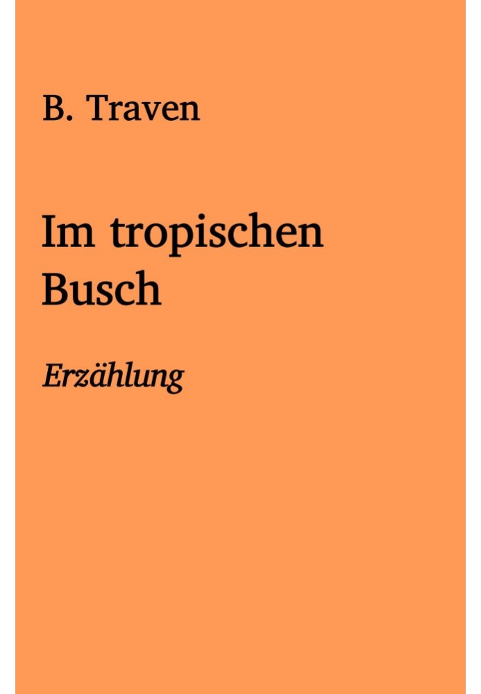 Book In the tropical bush