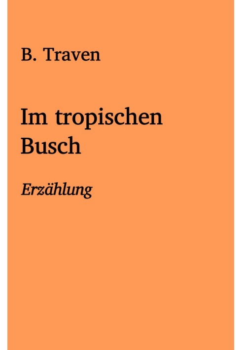 Book In the tropical bush