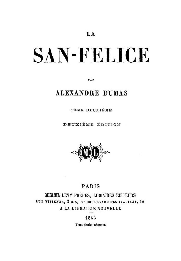 Book La San-Felice, Volume 02