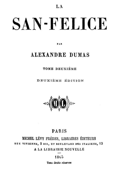 Book La San-Felice, Volume 02