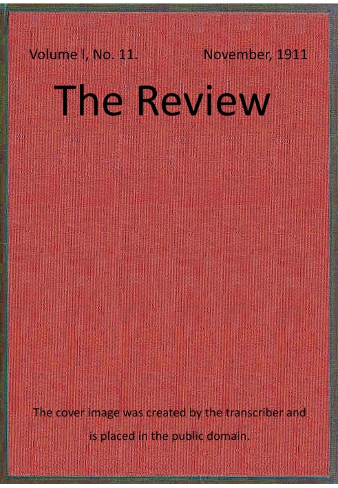 Книга Огляд, том. 1, № 11, листопад 1911 р
