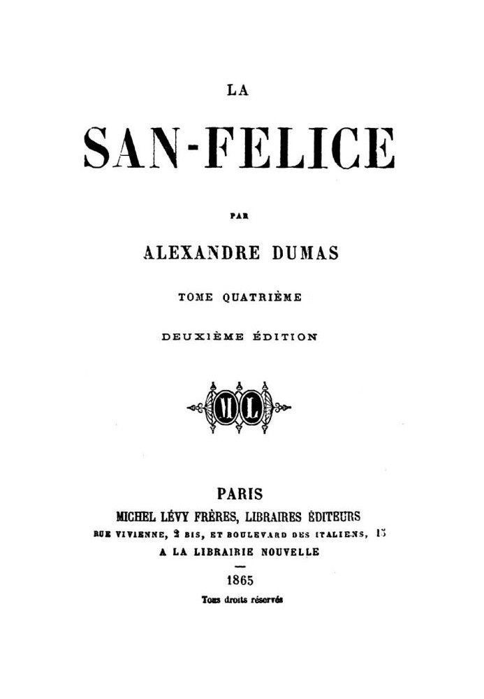 Book La San-Felice, Volume 04