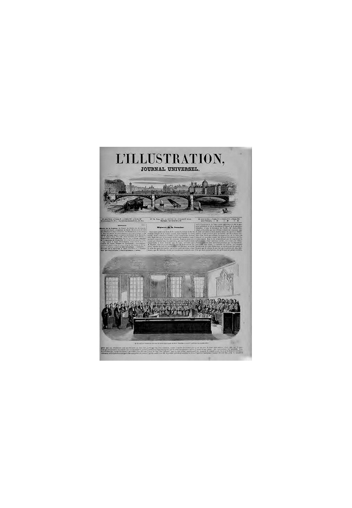 Book L'Illustration, No. 0072, July 11, 1844