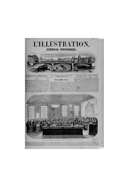 Book L'Illustration, No. 0072, July 11, 1844