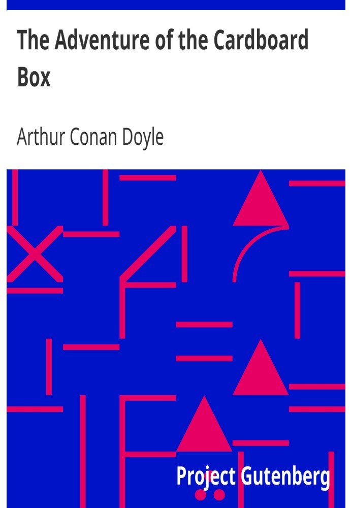 Book The Adventure of the Cardboard Box
