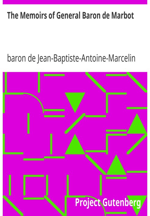 Book The Memoirs of General Baron de Marbot
