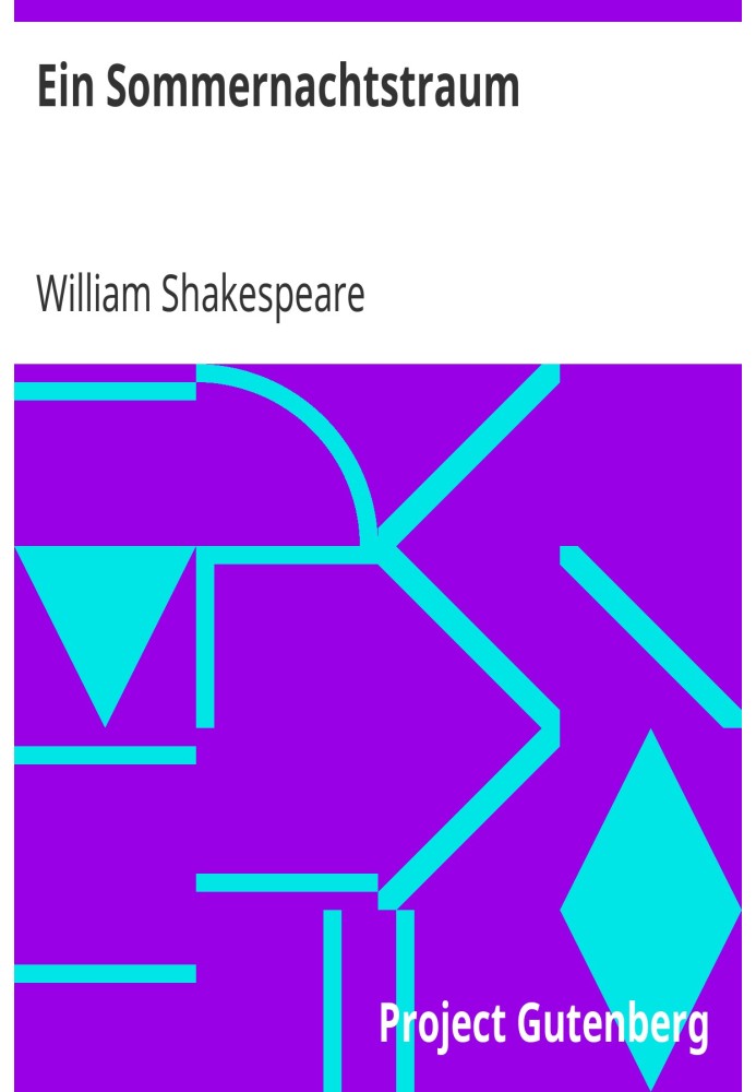Book A Midsummer Night's Dream