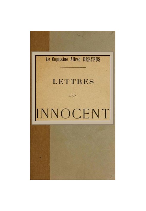 Book Letters from an innocent