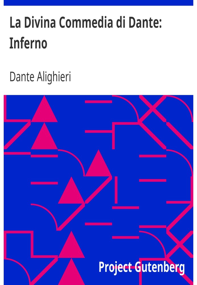 Book Dante's Divine Comedy: Inferno