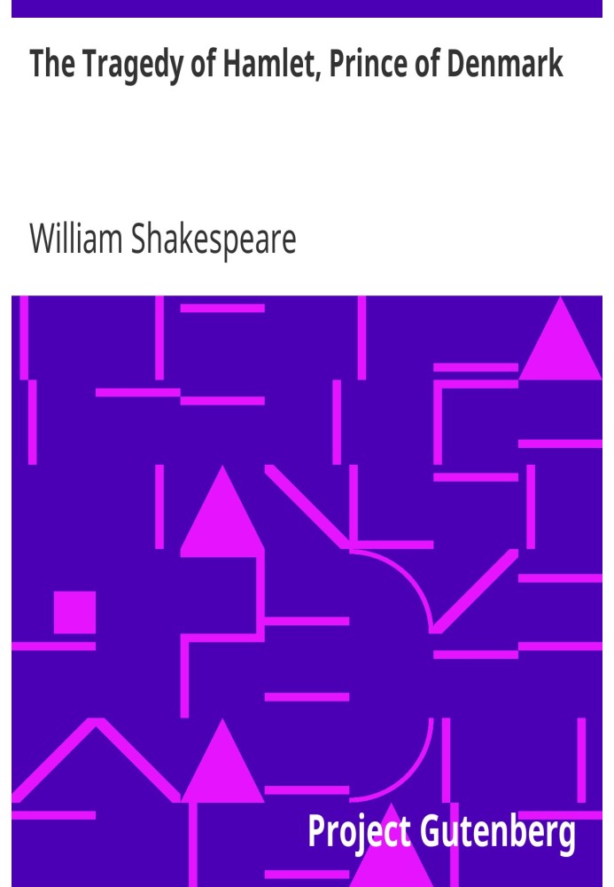 Book The Tragedy of Hamlet, Prince of Denmark