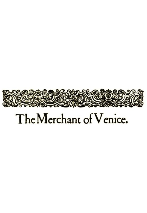 Book The Merchant of Venice