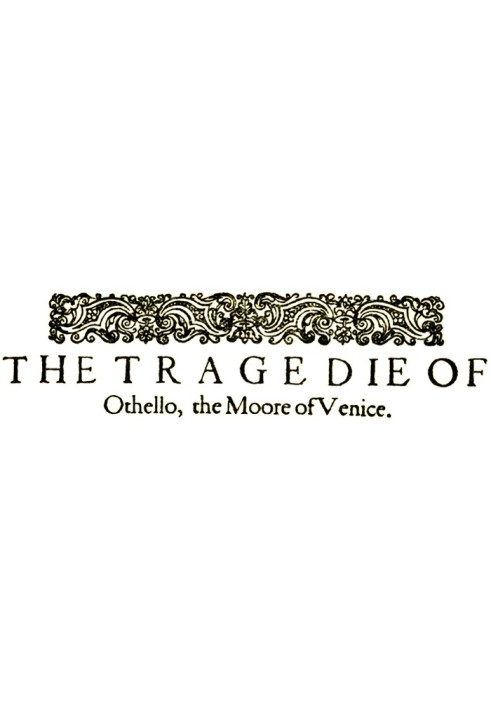 Book Othello, the Moor of Venice