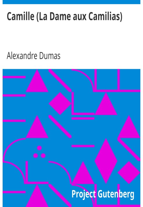 Book Camille (La Dame aux Camelias)