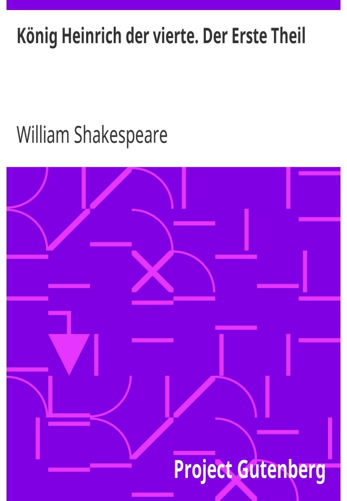 Book King Henry the Fourth. The first part