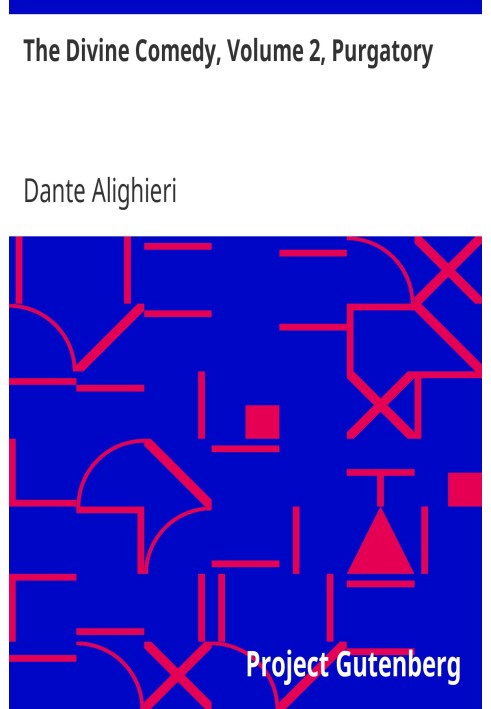 Book The Divine Comedy, Volume 2, Purgatory