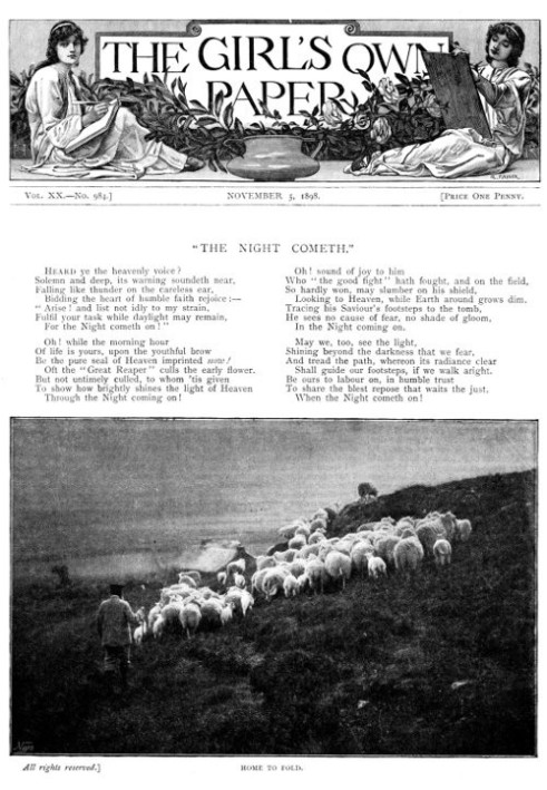 Book The Girl's Own Paper, Vol. XX, No. 984, November 5, 1898