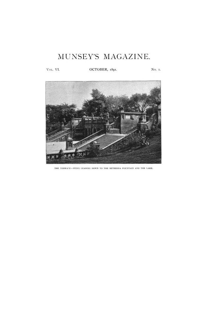 Книга Журнал Манси, Том. VI, № 1, октябрь 1891 г.