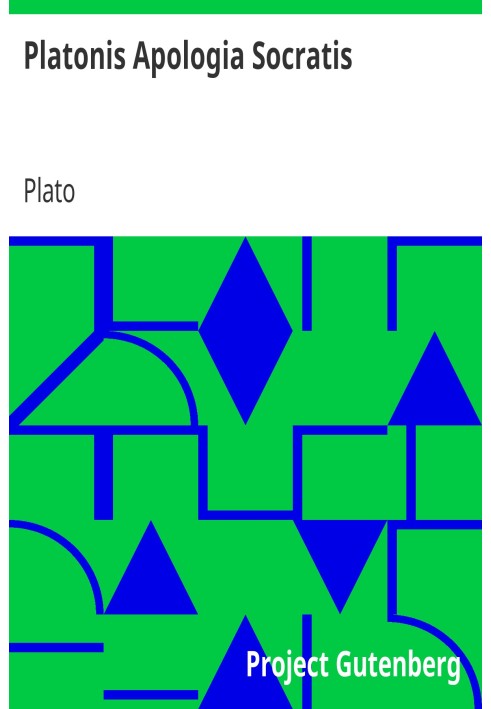 Book Plato's Apology of Socrates