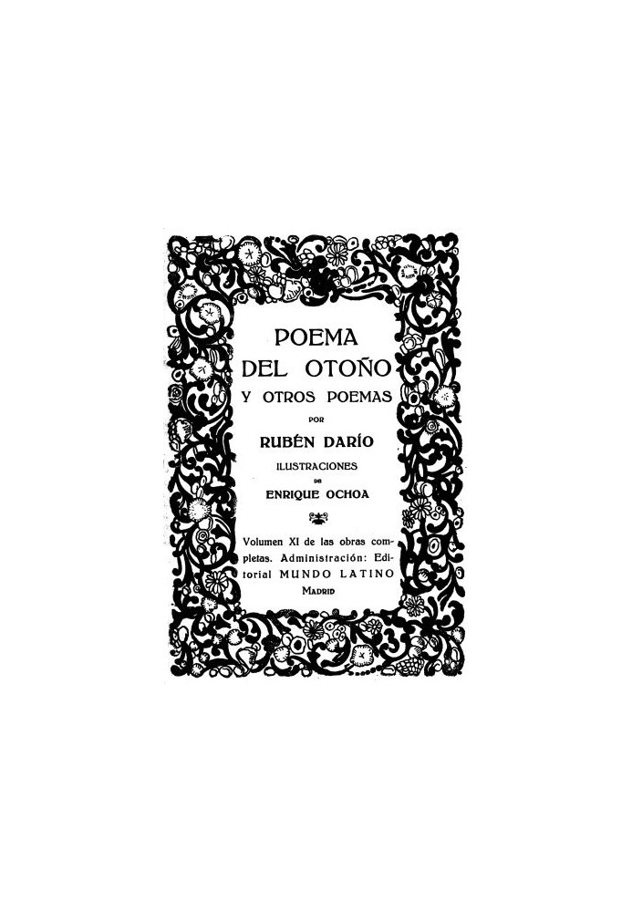 Book Autumn Poem and other poems Complete Works Vol.