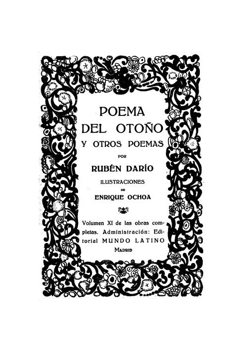Book Autumn Poem and other poems Complete Works Vol.
