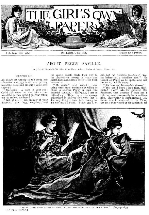 Книга The Girl's Own Paper, Vol. XX, № 991, 24 грудня 1898 р