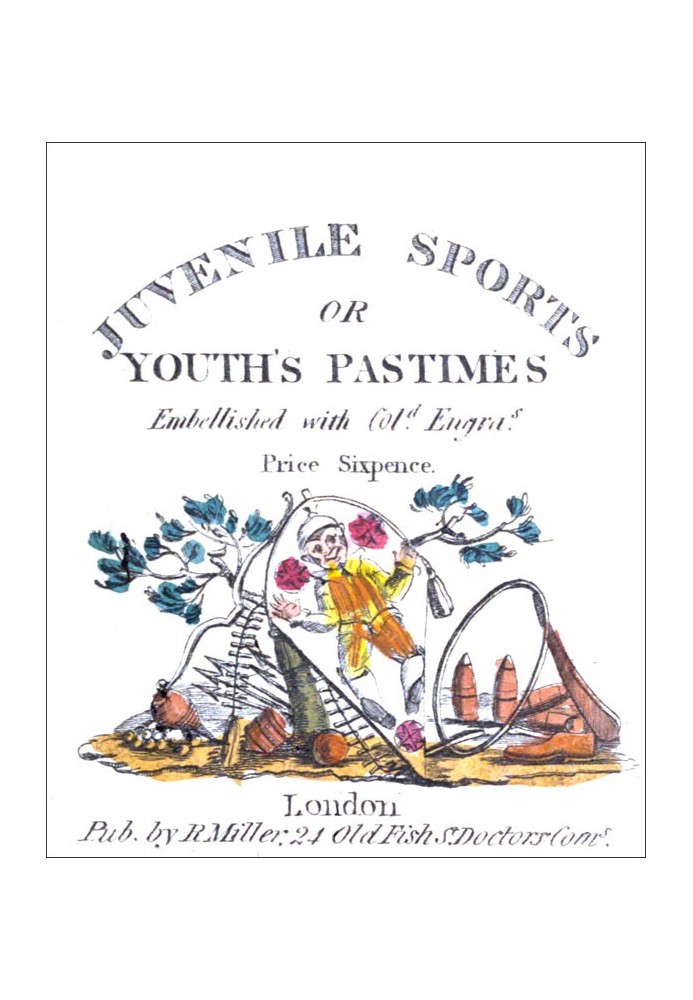 Book Juvenile Sports; or, Youth's Pastimes