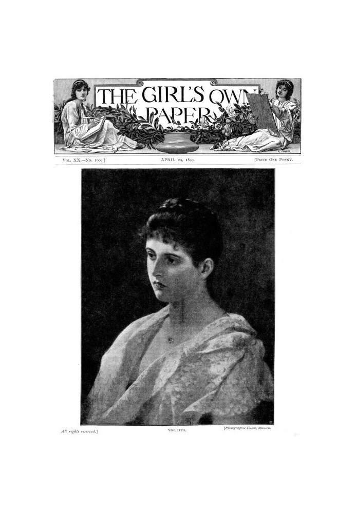 Book The Girl's Own Paper, Vol. XX. No. 1009, April 29, 1899