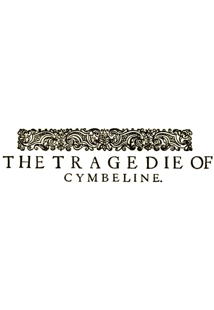 Book Cymbeline