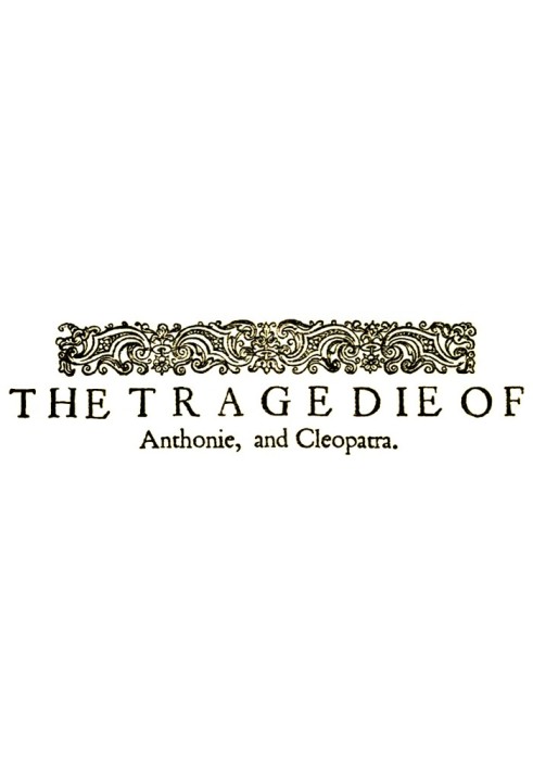 Book Antony and Cleopatra