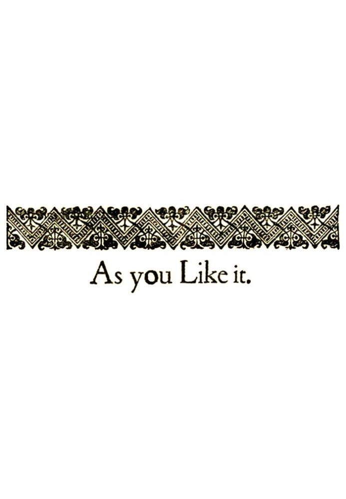 Book As You Like It