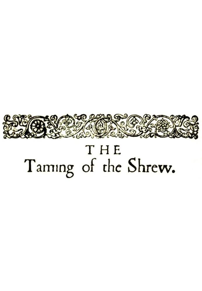 Book The Taming of the Shrew