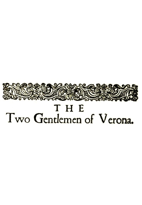 Book The Two Gentlemen of Verona