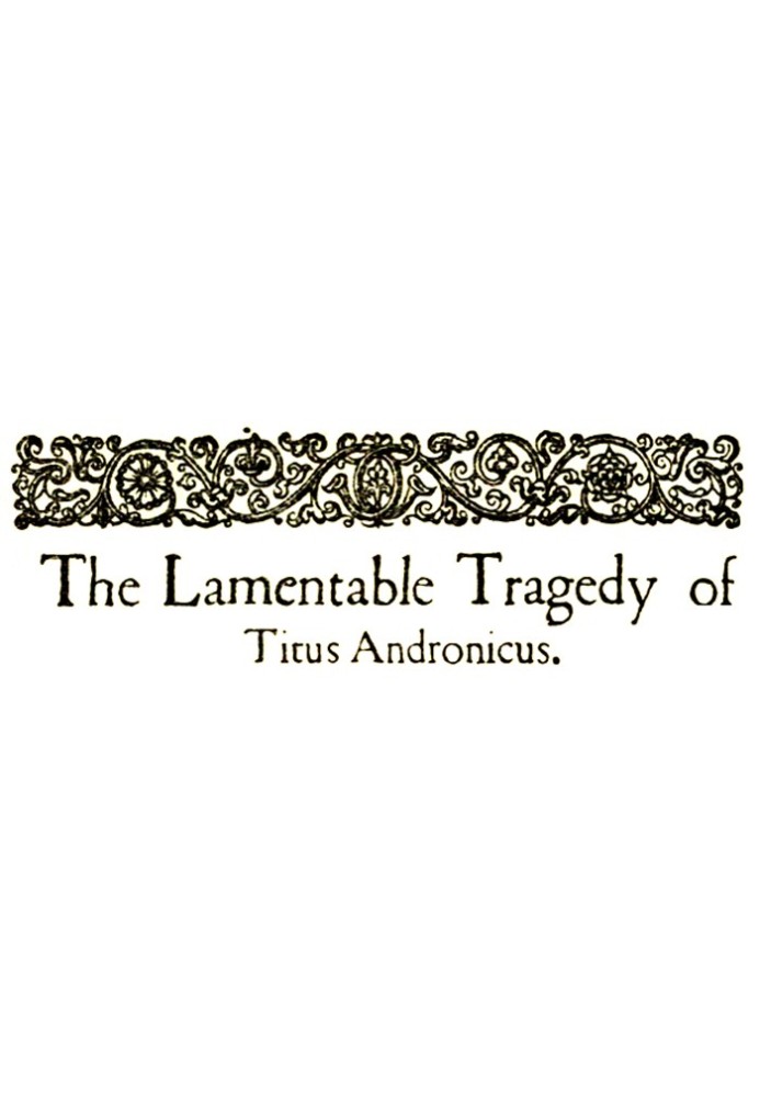 Book The Tragedy of Titus Andronicus